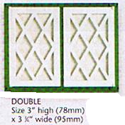 Lattice Double Window